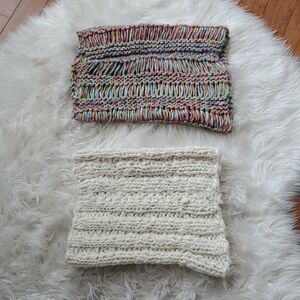 2 AEO Endless Scarves, 1 Rainbow 🌈